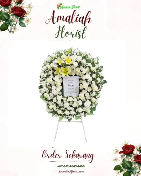 Krans Bunga Duka Bangun Sari